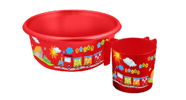 Red-Pail & Cup