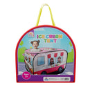 ice cream truck pop up tent