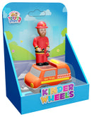 Kinder Wheels By Kindervelt Fireman and Car