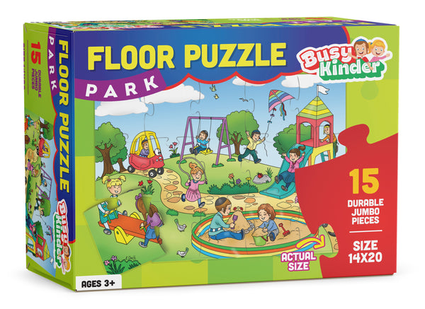 Park puzzle 15 piece floor puzzle