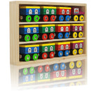 Wooden Alef Bais Train Set