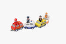Kinder Wheels By Kindervelt Motorcade Set (8 pce Set)..