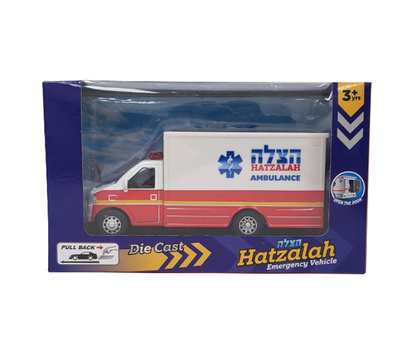 Pull Back Hatzalah Truck